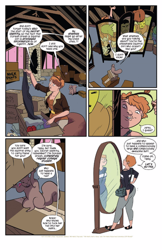 Illustration for article titled Marvel Comics’ Best Superhero Right Now Is a Girl Who Talks to Squirrels